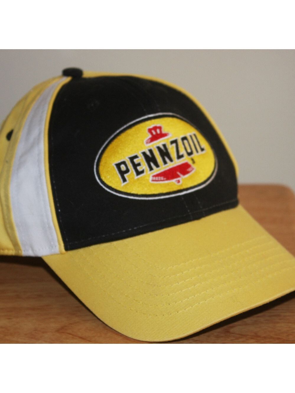 Pennzoil Hat Ball Cap Patch Logo Embroidered BRIGHT